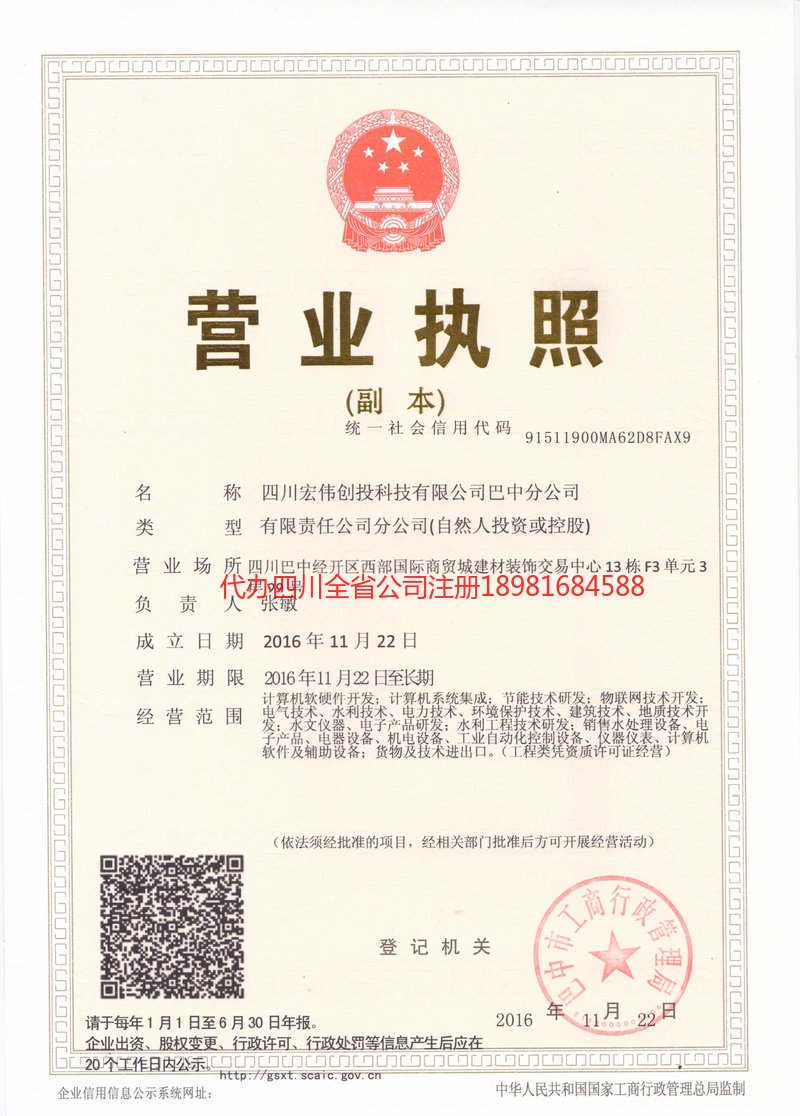 和龙和龙宏伟创投科技有限公司